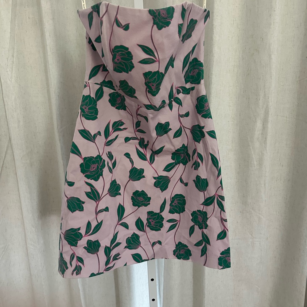Favorite Daughter Pink Strapless Dress and matching jacket new summer collection